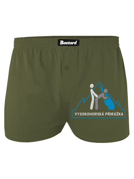 Vysokohorská přirážka pánské trenky Khaki