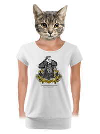 dámské tričko s lemem