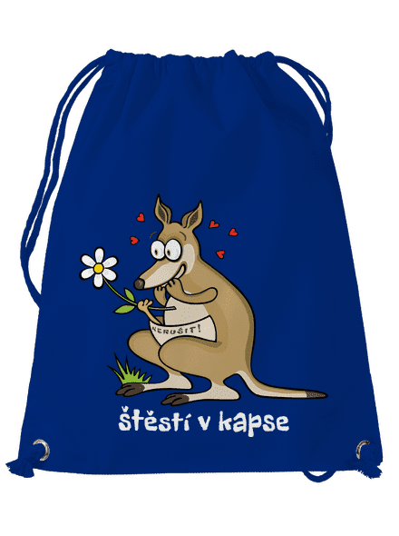 Štěstí v kapse vak Royal Blue Mal