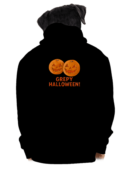 Grepy Halloween pánská mikina na zip Black