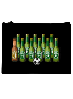 Fotbalová jedenáctka taštička Black