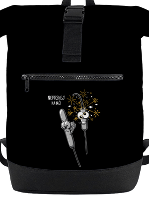 Neprskej na mě batoh Black