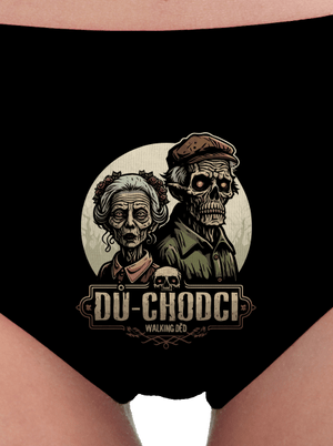 Dů-chodci dámské kalhotky Black