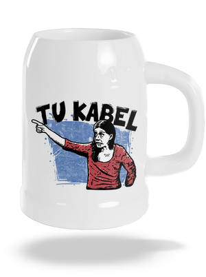 Tukabel půllitr White