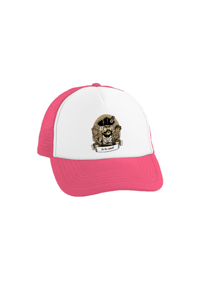 B14: S čerty nejsou žerty kšiltovka truckerka Fluorescent Pink cap