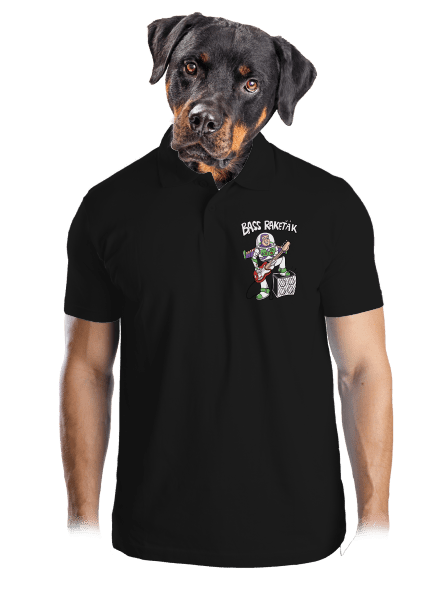 Bass Rakeťák pánská polokošile Black