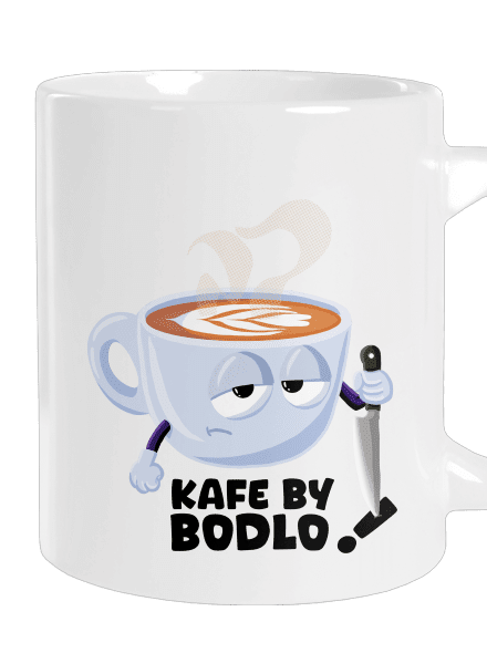 Kafe by bodlo velký hrnek White
