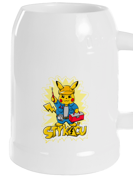 Stykaču půllitr White