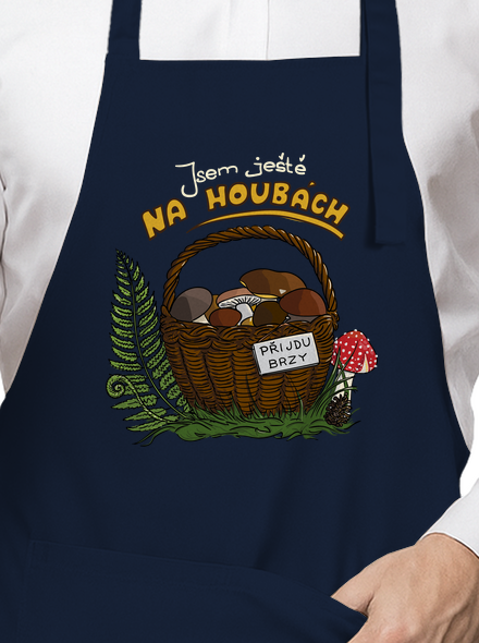 Na houbách zástěra Navy