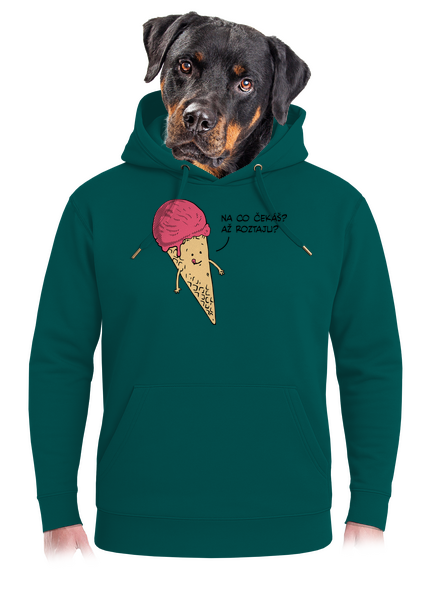 Zmrzlina unisex mikina premium Emerald Green