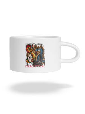 Dračák hrnek makronka White