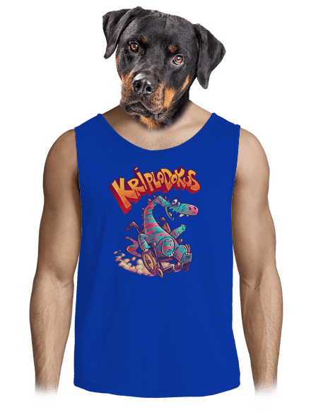 Kriplodokus pánské tílko Royal Blue