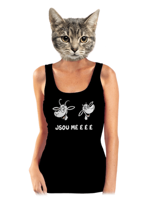 Kozy Jsou méééé dámské tílko klasické Black