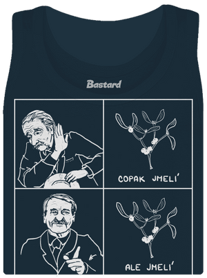 Cimrman: Copak jmelí dámské tílko klasické Navy