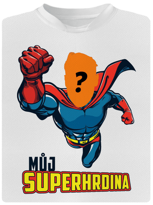 Můj superhrdina dětské sportovní tričko White