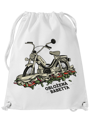 Obložená Babetta vak White