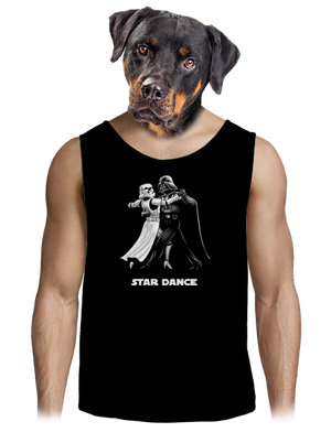 Star dance pánské tílko Black