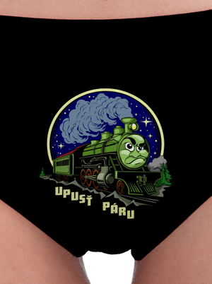 Upusť páru dámské kalhotky Black