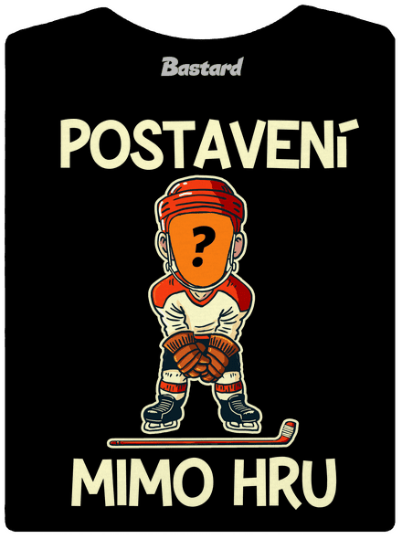 Postavení mimo hru dámské tričko Black