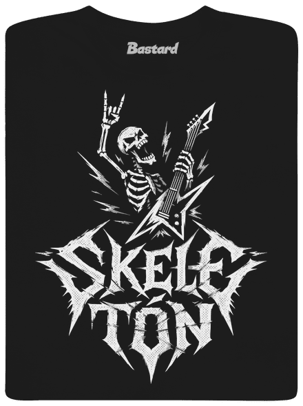 Skeletón dětské tričko Black