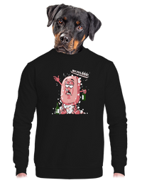 unisex mikina bez kapuce