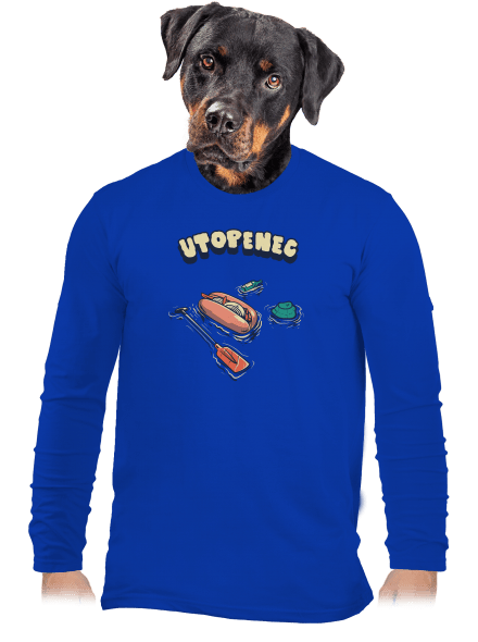 Utopenec pánské dlouhý rukáv Royal Blue