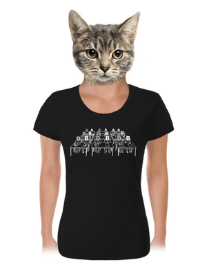 Cimrman: Debil, blbeček dámské tričko Black