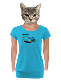 dámské tričko s lemem