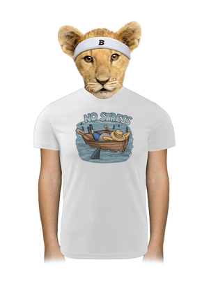 No stress dětské sportovní tričko White