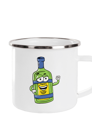 Láska na beton plecháček White