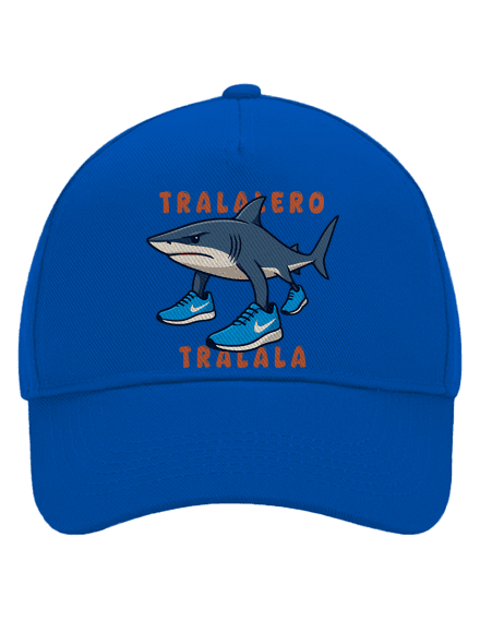 Tralalero Tralala – Italian Brainrot kšiltovka baseballka Bright Royal