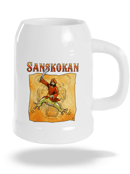 Sanskokan půllitr White