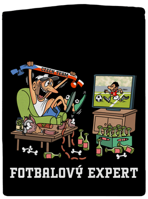 Fotbalový expert dámská mikina na zip Black