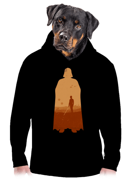 Skywalker pánská mikina klokanka Black