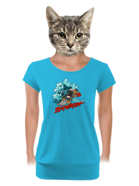 dámské tričko s lemem