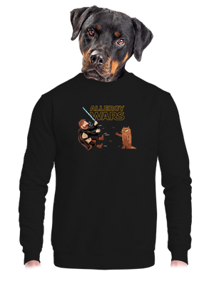 unisex mikina bez kapuce