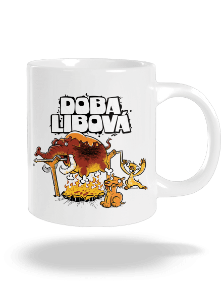 Doba libová velký hrnek White