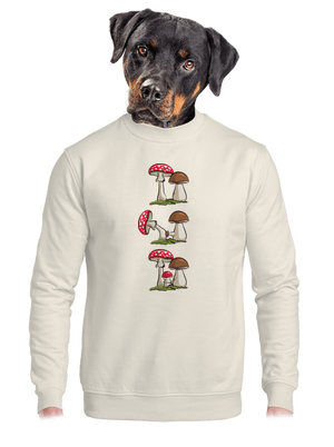 Z houbařské kroniky unisex mikina bez kapuce Off White