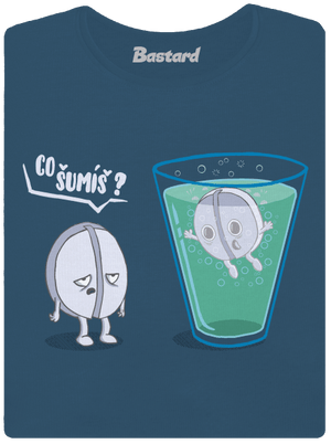 Co šumíš dámské tričko premium Petrol Blue