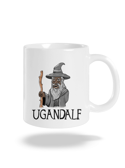Ugandalf klasický hrnek White