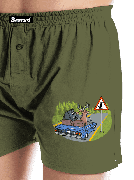 Myslivec pánské trenky Khaki