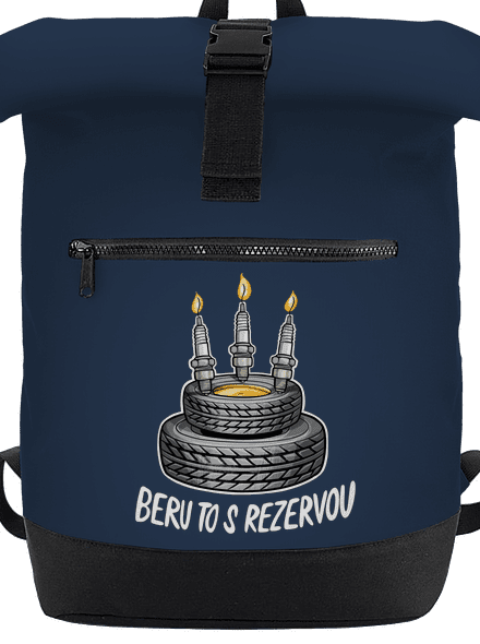 Beru to s rezervou batoh French Navy