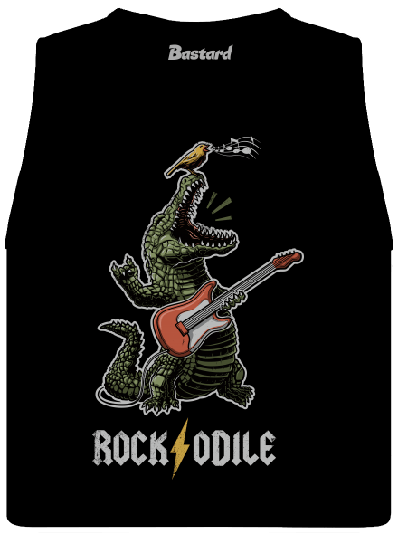 Rockodile dámské tílko volné Black