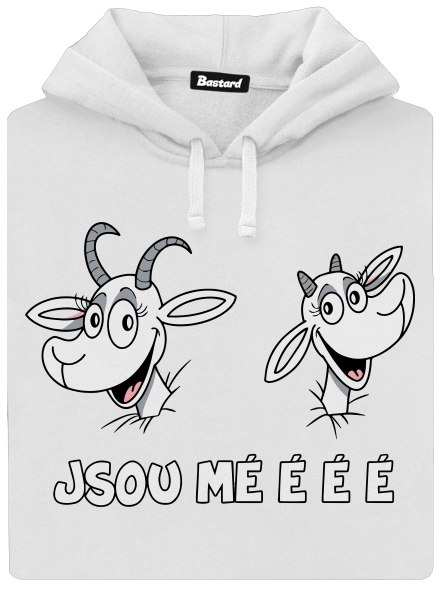 Kozy Jsou méééé dámská mikina klokanka White