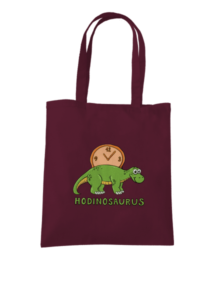 Hodinosaurus taška Burgundy