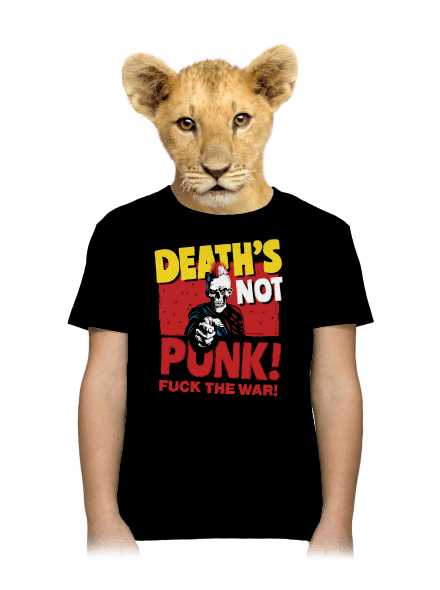 Death's not punk dětské tričko Black