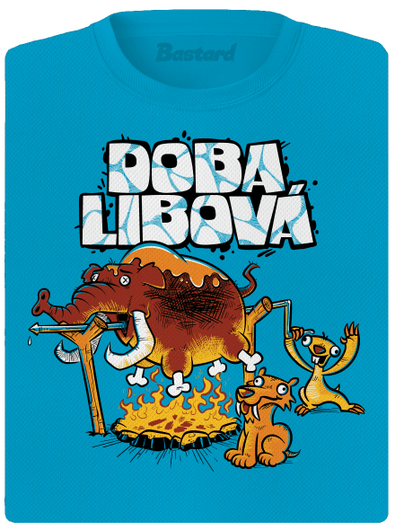 Doba libová dámské sportovní tričko Blue Atol