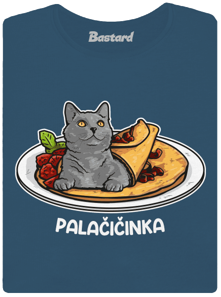 Palačičinka dámské tričko premium Petrol Blue