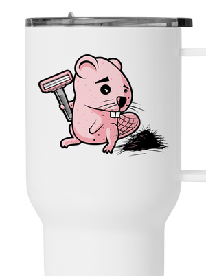 Bobřík odvahy termohrnek White