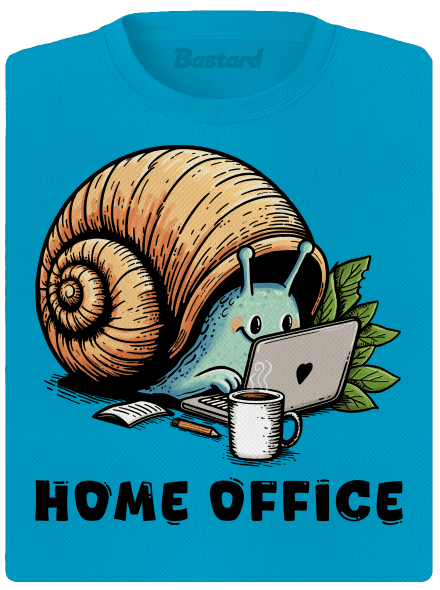 Šnekův home office dámské sportovní tričko Blue Atol